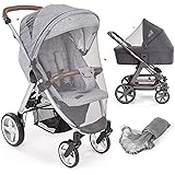 Zamboo - Zanzariera Passeggino Universale e Carrozzine, Zanzariera Passeggino Pieghevole a maglia fine - Premium, Robusta e L