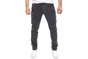 Yazubi Jayden - Herren Cargo Hose - Baumwoll Cargo Jeans