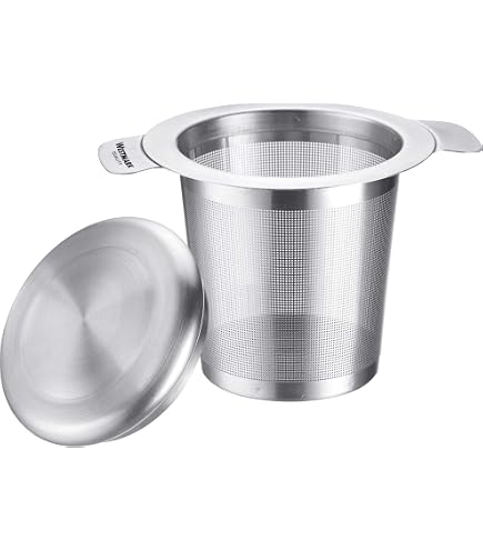 Théière En Inox Avec Filtre Intégré - 1 Litre | Idéale Pour Thé, Café, Infusions | Design épuré Et Facile à Nettoyer