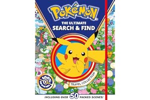 Pokémon: The Ultimate Search & Find Travel Collection: New for 2026! Packed with over 50 scenes, this search and find book is