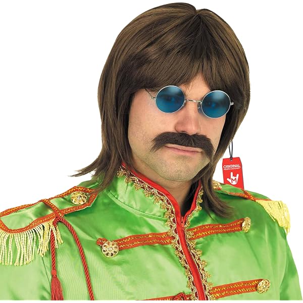 Uomo Anni 60 Sergente Costume da Star Della Musica Hippie Giacca da