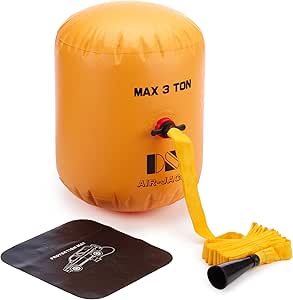 SOLLEVATORE PNEUMATICO 3,5 T Maniglia Corta Aria Compressa Sollevatore - Foto 4