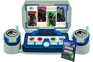 EKids Jurassic World 2 Centro de comandos con walkie talkies y Efectos de Voz y Sonido para niños