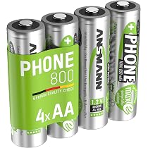 ANSMANN Akku Set: 8x AA Mignon 2800mAh + Ladegerät Mit Repair-Modus – Perfekt Für Kamera, Controller & Mehr
