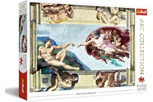 Trefl Stworzenie Adama Puzzle 1000 Elementów Art Collection dla Dorosłych i Dzieci od 12 lat