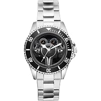 KIESENBERG Orologio da uomo Regalo per Dacia Duster Fan Cockpit Quarzo Analogico Orologio da polso 20868