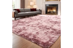 ISMOL Alfombra Suave y mullida para salón, Dormitorio, Oficina, Alfombra Decorativa para Exteriores, Pasillo, Alfombra Moderna (acoplado en Rosa, 90 x 150 cm)
