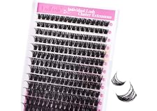 Fadlash Cluster Lashes DIY Individual 100D 07D Curl 8-16mm Fransförlängning
