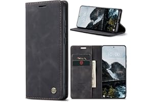 Cracedily Coque pour Xiaomi 15T Pro Pochette, Etui Protection Housse Premium en Cuir PU, Etui à Rabat Pochette de Portefeuille Étui pour Xiaomi 15T Pro Case, Noir