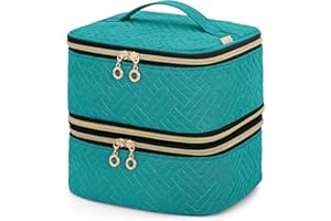 Luxja Przechowywanie lakieru do paznokci, niebiesko-zielony