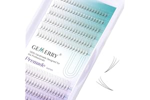 Cils Volume Extension 3D Faux Cils Bouquets 0,07mm Mix Premade Russian Touffes Courbe 8-14mm Extensions Professionnelles Individuelles Naturelles Volume de GEMERRY