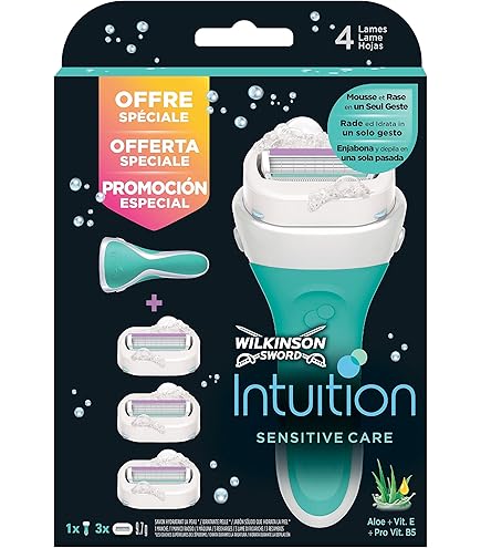 WILKINSON SWORD - Intuition Ultra Moisture For Women | No Shaving Gel Needed | Razor Handle 5 Blade Refills - View #3