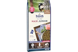 BOSCH TIERNAHRUNG bosch HPC Maxi Junior - Aliments secs pour chiots de grandes races (à partir de 25 kg de poids final) - 1 x 15 kg