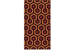 Panorama Alfombra Vinílica - Modelo Resplandor Rojo 60x110 cm - Varios tamaños - Decoración Hogar, Cocina y Salón