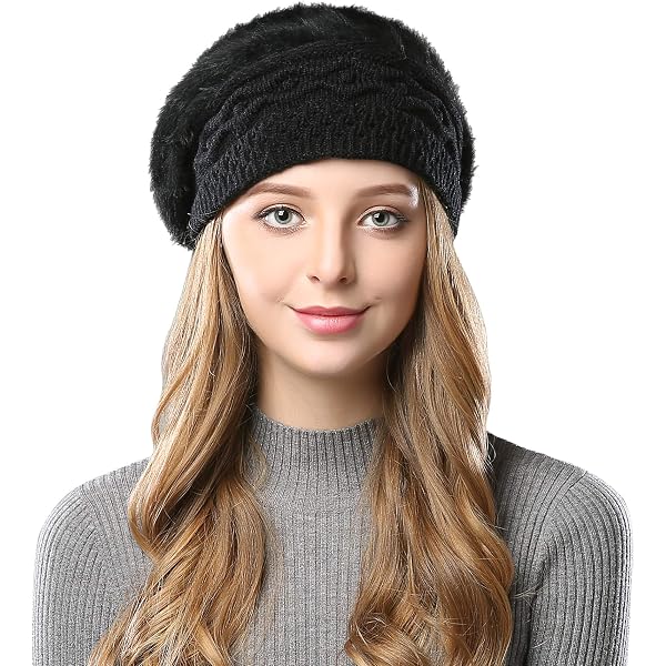 CHILLOUTS Berretto Invernale In Maglia Con Bottoni In Legno – Taglia Unica (53-59 Cm), Design Alpino, Donna