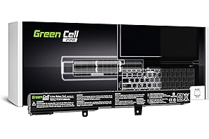 GREEN CELL PRO Green Cell® PRO Serie A41N1308 A31N1319 Batteria per Portatile ASUS X551 X551C X551CA X551M X551MA X551MAV R512 R512C R512CA F551 F551C F551M D550 D550C D550CA (Le Pile Originali Samsung SDI, 2600mAh)