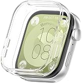 Rongep [Soft-Case] Huawei Watch Fit 3 i&ccedil;in 360&deg; Kasa Koruyucu Yumuşak TPU Kılıf Dokunma ve Netliği Etkilemeyen Fit 3 Koruyucu