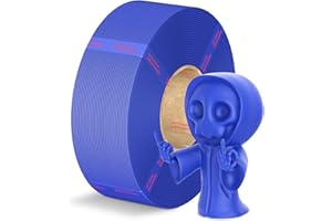 ANYCUBIC PLA+ Filamento di Ricarica 1,75 mm, Materiale di Stampa 3D ad Alta Tenacità e Precisione, Identificazione Intelligente, PLA Plus Senza Spago, 1KG Blu