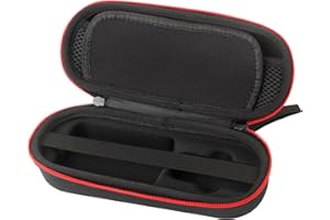 HANZHIQIANG Hard Carrying Case Travel Microphone Case for DJI Mic/BOYA BY-M1/BOYA BY-M3/BOYAMIC/BOYAMINI/BOYA OMIC/Hollyland Lark M2/M1/C1/Neewer CM28 Wireless Lavalier Microphone