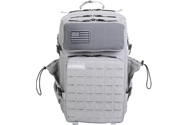 ELITRAINX V2 Sac à dos tactique militaire 45L imperméable à l'eau Cross-Training Voyage en plein air Sports Gym Portable Oxford 900D by ELITEX TRAINING