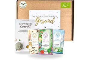 ‎TEA OF DREAMS Gute Besserung Tee Geschenk – Das Genesungsgeschenk für Männer und Frauen - get well soon