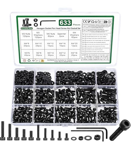 10 pz M2.5 M3 M4 M5 M6 In Acciaio Inox 304 Esagono Incassato 10 pz M2.5 M3 M4 M5 M6 In Acciaio Inox 304 Esagono Incassato