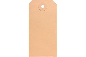 ‎BT-LABEL BT-Label 1000 Anhängeschilder 50 x 100 mm mit Loch (verstärkte Kartonöse), als Warenanhänger, Kartonanhänger, Anhängezettel, Papier-Anhänger, Tags, Karton-Etiketten