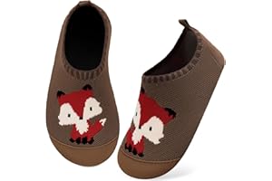 Kyopp Garcon Chaussettes Chaussures Fille Respirant Chaussons Antidérapante Chaussons Bébé Enfant Mixte Enfant 20-33EU
