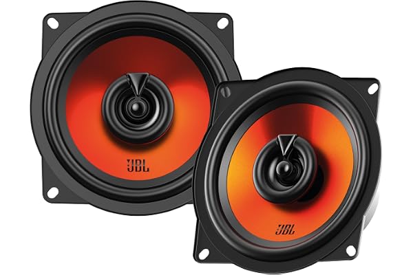JBL Stage1 Haut Parleur Voiture Coaxiaux 130mm (5.25") de Harman Kardon Enceinte Auto Audio Premium Système Sonore High Performance Professional 40W RMS 320W Max Car HiFi Installation - Paire