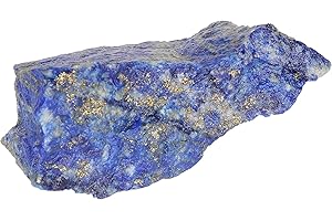 Real Gems Lapis Lazuli Brut spécimen minéral Pierre, Couleur Bleu Naturel de Haute qualité 425,50 CT Brut Lapis Lazuli Pierres précieuses en Vrac