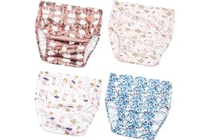 Joyo roy Potty Training Pants for Boys 4PACK Nappy Pants Baby Nappies Reusable Nappies Reusable Training Pants Training Pants