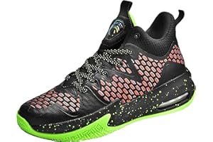 ASHION Basketballschuhe Herren Turnschuhe Sneaker High Top Outdoor Sportschuhe Anti Skid Atmungsaktive