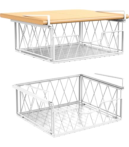 Gravidus Metall-Schrankkorb – Platzsparend Für Regalböden, Kein Bohren, 30/40/50 Cm