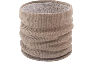 I Kua Fly Loop Schal Damen Herren Thermal Fleece Schlauchschal Winter Neckwarmer Herren Halstuch Winddicht Sportschal Halswärmer für Fahrrad Motorrad Skifahren