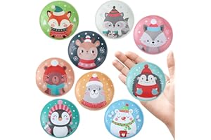 ‎NEWOFVIEW Newofview 9 Stück Handwärmer für Kinder, Taschenwärmer Wiederverwendbar Wärmepads für Kalte Tage für Unterwegs für Weihnachten