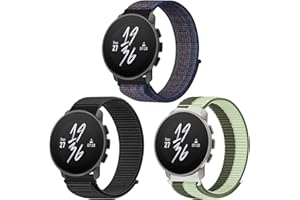 OUTPUTBT Nylonowe paski do zegarka 22 mm do Suunto 9 Peak/9 Peak Pro/5 Peak/Race 49 mm/Race S 45 mm, elastyczny pasek do zegarka Suunto Vertical/Ocean dla mężczyzn i kobiet