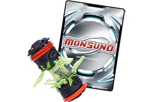GIOCHI PREZIOSI Monsuno - 7756 - Figurine - Core Deluxe Motorisé et Lumineux - 24987 - Wild Perpetual Core - Pack 3 x 1 Pièces