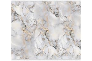 murando Fototapete Abstrakt 350x256 cm Vlies Tapeten Wandtapete XXL Moderne Wanddeko Design Wand Dekoration Wohnzimmer Schlafzimmer Büro Marmoroptik Steinoptik grau a-A-10194-a-a