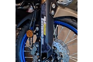 Resin Bike Aufkleber für Motorrad Kompatibel mit Yamaha Tenere 700 World Raid 2023 2022. Kotflügelschutz vor Stößen und Kratzern. Paar 3D-Harzklebstoff - Stickers - Made in Italy