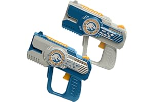 ekids Jurassic World Laser-Tag für Kinder, Infared Lazer Tag Blasters leuchtet und vibriert beim Treffen