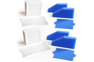 MI:KA:FI 2x Filter-Set komplett | für Thomas Aqua+ Staubsauger | Pet & Family + Allergy & Family + Multi Clean X8 Parquet + Multi Clean X10 Parquet + Anti Allergy + Multi Clean X7 | wie Filterset 99