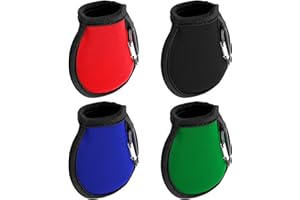 KEAHND 4 Piezas Bolsa De Limpieza De Pelotas De Golf,Bolsas Limpiadoras De Pelotas De Golf,Bolsas De Limpieza De Golf,Bolsa De Lavado De Golfballs,Bolsa De Limpieza De Pelotas De Golf Con Mosquetón Colgante