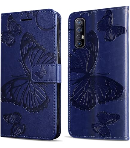 SONWO Cover per Oppo Find X2, Flip Caso in PU Pelle Case Cover Portafoglio Custodia per Oppo Find X2, [Kickstand] [Slot per Schede], Marrone
