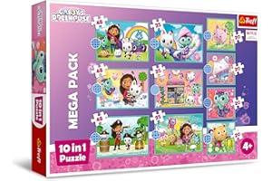 Puzzle 10en1 dans Le Monde de Gabi Koci Maison Gabi Trefl 4+