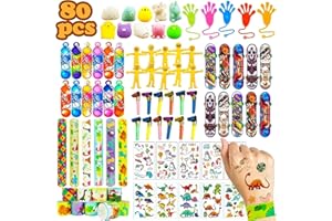 Wleozys 80pcs party bag fillers for kids ,Party Fillers for Kids Parties,Prize Box Toys Assortment Toys Classroom Prizes Rewards,Toy Bulk Party Bag Fillers for Kids