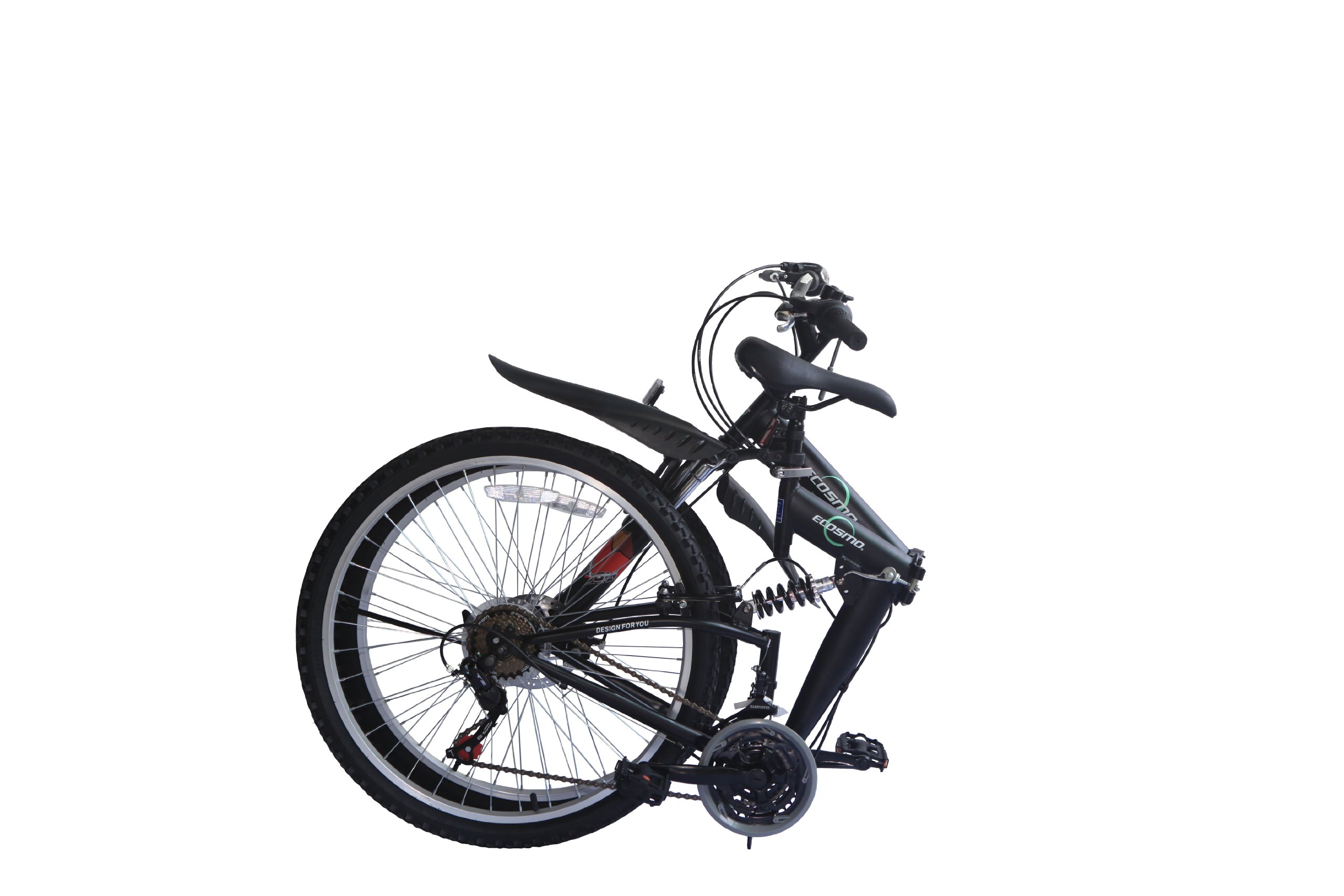 €339.00 Ecosmo 26SF02BL, mountain bike pieghevole, cambio Shimano 21  velocità, 26 pollici - bikewebshop.it