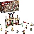 LEGO 71735 NINJAGO Legacy Tournament of Elements Temple Building Set with Battle Arena and Collectible Gold Ninja Lloyd Figure