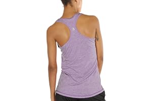 icyzone Canotta Donna Palestra Classico,Casual Racerback Senza Maniche Comodo Sportivo Canotte per Yoga Fitness Corsa