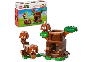 LEGO Super Mario Goombas’ Playground Set, Nintendo Collectible for Kids, Adventure Toy Playset, Buildable Seesaw, 3 Figures, Gift for 7 Plus Year Old Boys, Girls and Fans, 71433