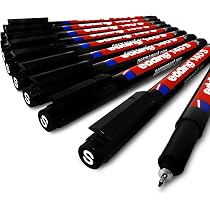 Feutre Permanent Noir Pointe Fine Staedtler Lumocolor – Indélébile Tous Supports